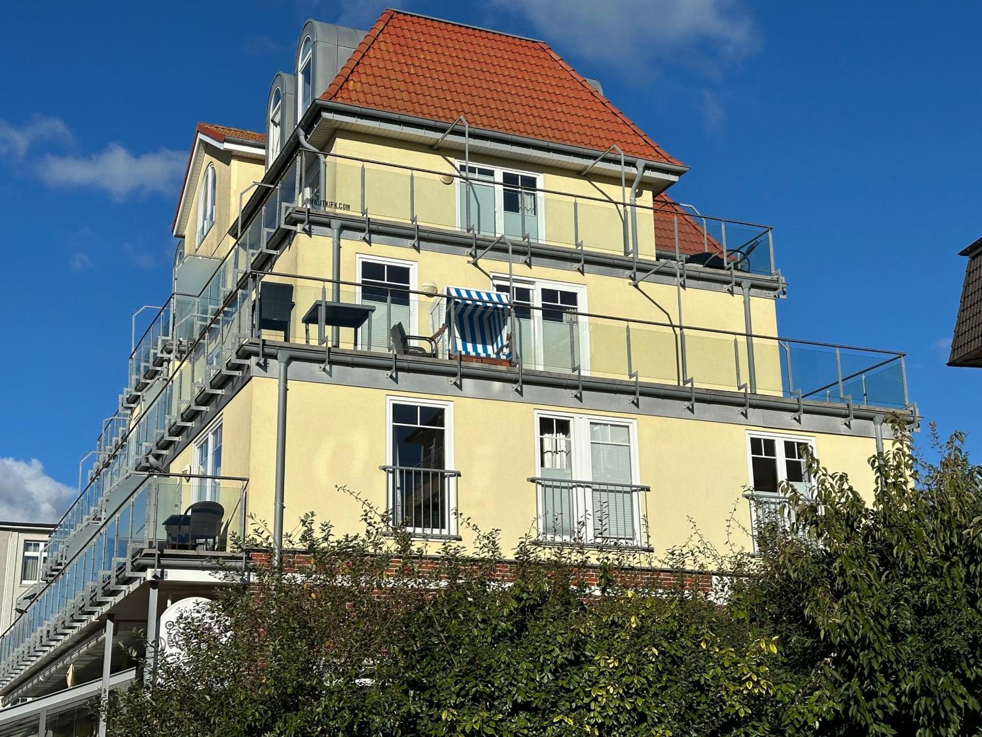 Woogeprima - Exguisite Traumwohnung Am Cafe Pudding In Unmittelbarer Strandnaehe Wangerooge Exterior foto